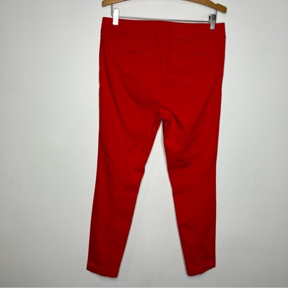 Loft bright red Marisa skinny pants size 8 - Picture 8 of 10